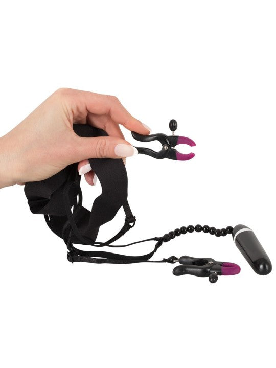 Bad Kitty Spreader String con Vibratore