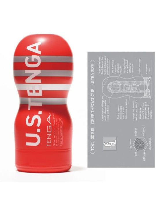 MASTURBATORE TENGA "DEEP THROAT CUP" NORMAL/LARGE
